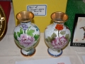 Vases donated by the Chinese Embassy were a popular item at the silent auction