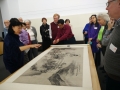 About 40 members of the CCFS-O took the gallery tour