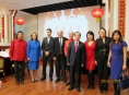 Members of the Executive with Ambassador Zhang Junsai