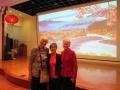 Longtime member of the CCFS Connie Nozzolillo (l) and founding members Luna Yap and Lorraine Farkas